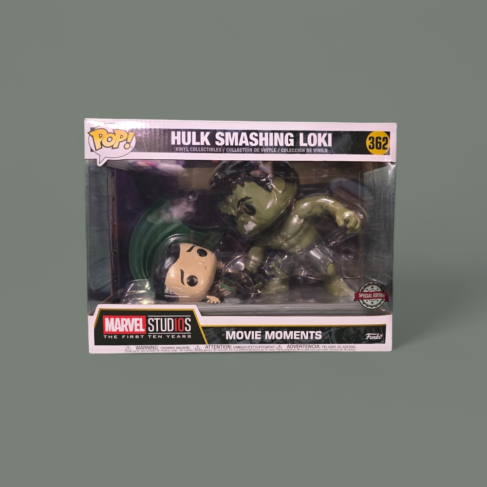 MARVEL Hulk Smashing Loki FUNKO POP #362 2018 Special Edition